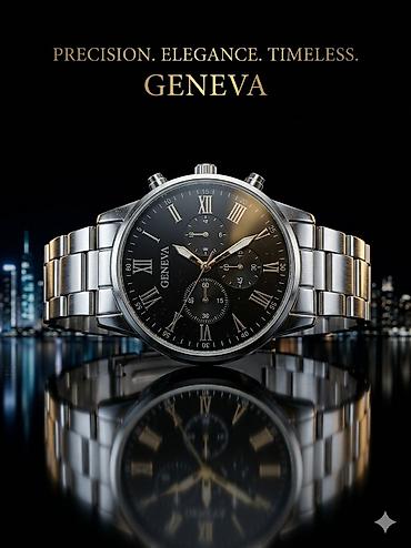 Aksesuarlar: GENEVA – Zəriflik və Dəqiqliyin Simvolu Müasir dizaynı və klassik — 1