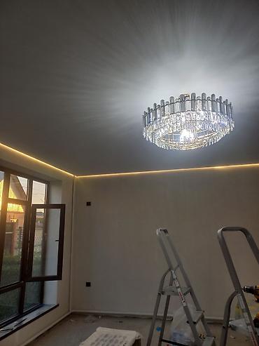 Натяжной потолок: Натяжной потолок Глянцевое, Матовое, 3D потолки Гарантия, Бесплатная консультация, Бесплатный замер — 16