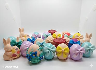 Fiqurlar: Fiqur, Gips, rəng - Ağ — 12