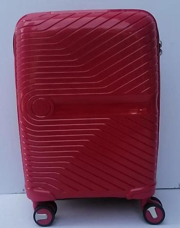 Putni koferi i torbe: Tvrdi kofer na točkiće – ručni kabinski format - Materijal — 2