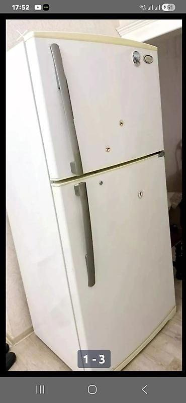 Soyuducular: İşlənmiş 2 qapılı LG Soyuducu Satılır, rəng - Ağ — 1
