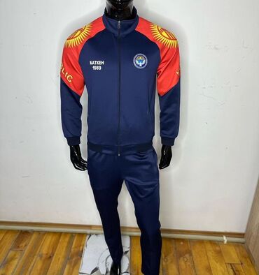 фудбол форма: Спорттук костюм M (EU 38), L (EU 40), XL (EU 42), түсү - Кызыл
