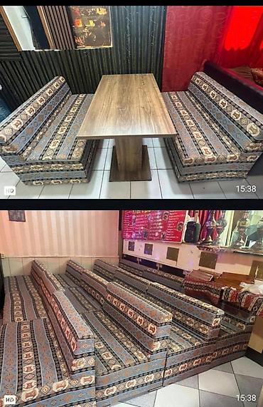 Digər mebel: Kafe ve restoran ucun. 10 dest 1.20.lik divan desti. Hec bir problemi — 1