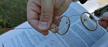 Naočare: Vtg Silhouette titanijum dioptrijski ram Minimal Art serija — 1