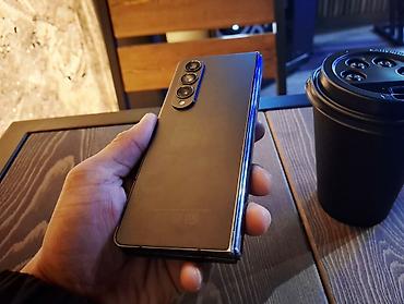 note 3: Samsung Galaxy Z Fold 4, Б/у, 256 ГБ, цвет - Черный, 2 SIM — 5