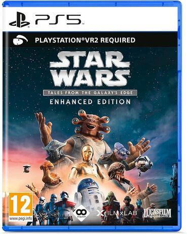 PS5 (Sony PlayStation 5): Оригинальный диск !!! Star Wars Tales from the Galaxy's Edge Enhanced