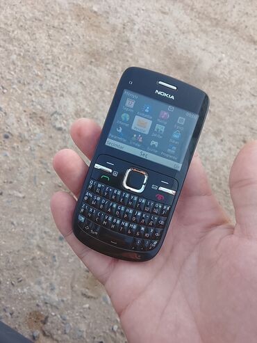 en ucuz apple macbook air: Nokia C3, rəng - Qara