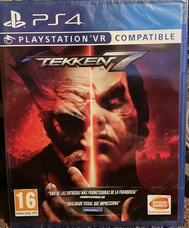 Видеоигры и приставки: Продаются диски для PS4 запечатанные : 2: Tekken 7 - 2300с б/у 