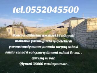 аренда помещений под ресторан: 8 sot, Tikinti, Barter mümkündür, Kupça (Çıxarış)