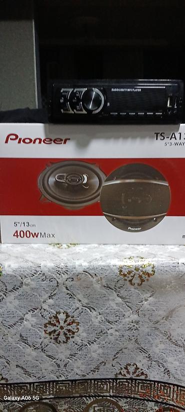 Avtoelektronika: Pioneer TS-A seriyası avtomobil akustikası və MP3 maqnitola dəsti. - — 1