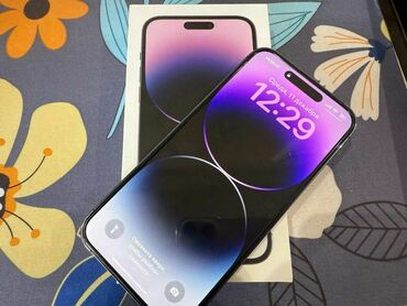 сколько стоит iphone в бишкеке: IPhone 14 Pro Max, Скидка 10%, Б/у, 256 ГБ, Deep Purple, Защитное стекло, Кабель, Коробка, 89 %