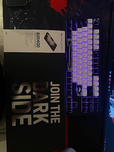 asus strix: Клавиатура, Dark Project, Механическая, Проводное подключение, Размер: 80% — 1
