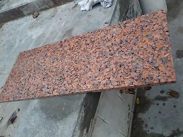 kraska isleri: Mermer satilir 14 eded. Hundurluyu 0. 80 sm eni 0. 31sm qalinligi — 3