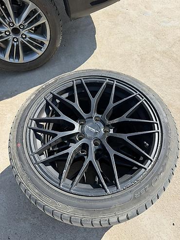 camry se: Колеса в сборе 235 / 45 / R 18, Лето, Б/у, Комплект, Легковые, Литые, отверстий - 5 — 1