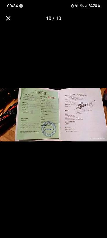 Yanacaq sistemlərinin digər detalları: Atiker lpg qaz avadanlığı. Ela vəziyyətdədir. 4 farsunka. Reduktur — 9