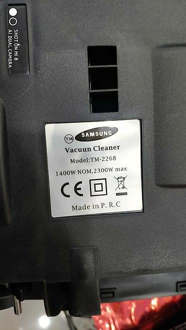 Məişət texnikası: Tozsoran Samsung 2300 watt Torbali model 2 rengi var gumuwu ve qirmizi — 9