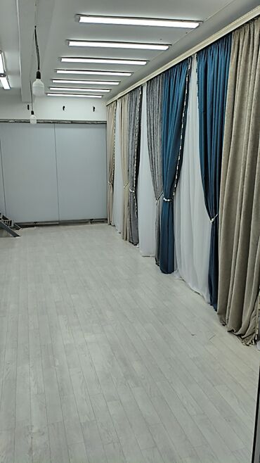 Шторы и занавески: Комплект штор, Велюр, С тюлем в комплекте, Готовое изделие, Для зала — 7