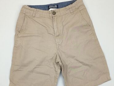 spodnie w kratę chłopięce 158: Krótkie spodenki, H&M, 13 lat, 158, stan - Dobry