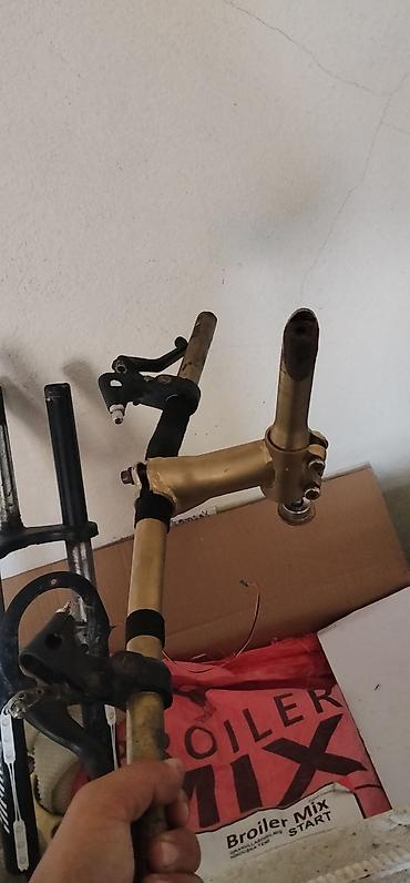 moto elanları: Velosibet ön vilkasi endirim olacag - İki borulu ön amortizator — 3