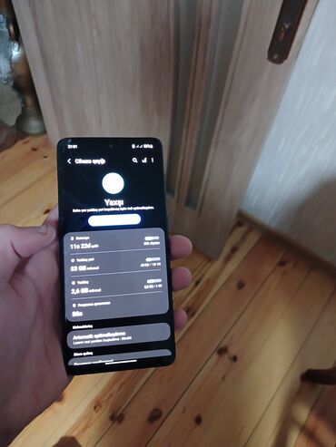 xiaomi redmi note 8 satilir: Samsung Galaxy A71, 128 GB, rəng - Göy, Düyməli, Barmaq izi, İki sim kartlı