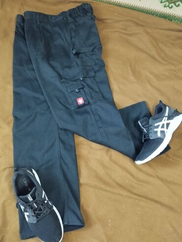 брюки мужские новый: Брюки 4XL (EU 48), цвет - Черный