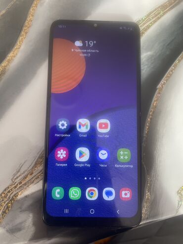 samsung a50 бишкек: Samsung Galaxy M12, Колдонулган, 64 ГБ, 1 SIM, 2 SIM