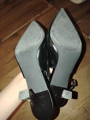qacış ayaqqabı: Qadın ayaqqabısı – Mario Muzi - Model: slingback (arxa qayışlı), sivri — 3