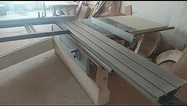 Sürgülü format kəsim dəzgahı (panel saw) - Geniş alüminium sürgü