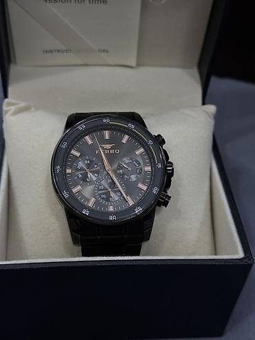 ilham aliyev watch: İşlənmiş, Qol saatı, rəng - Qara — 4