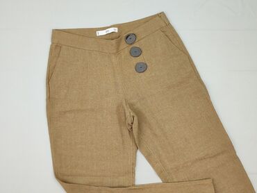 bluzki w zebre: Mango, Material trousers for women, size M (EU 38)