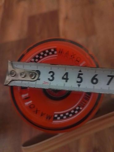 Trotineti, skejtbordovi i hoverbordovi: Longboard Skejtbord MAXOfit – drop-through komplet - Deck: višeslojni — 13