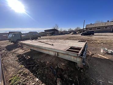 Тележки: Промышленная платформа на колёсах (металлическая тележка-платформа) — 2