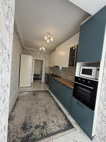 2 комнаты, 63 м², Асанбай мкр Элитка, 8 этаж, Дизайнерский ремонт