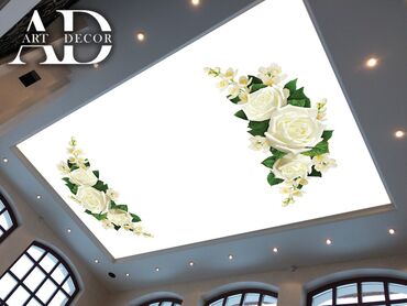 Натяжной потолок: Натяжной потолок 3D потолки, Глянцевое, Матовое Гарантия, Бесплатный замер, Бесплатная консультация — 19