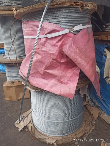 Troslar, rıçaqlar: Bayraq trosları tros (steel wire rope) – bobinlə Məhsul təsviri — 1