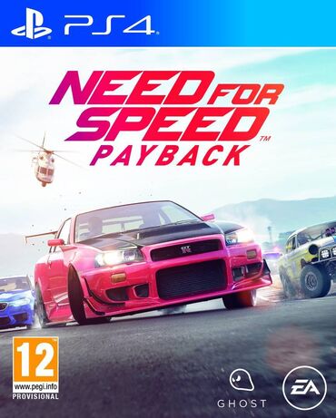 ps4 games: Оригинальный диск!!! Need for Speed Payback на PS4 – это продолжение