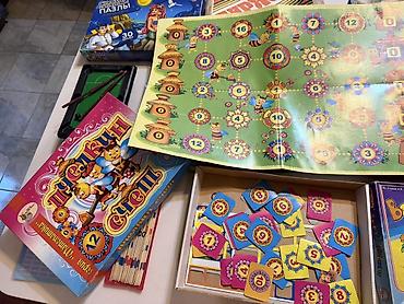 Игрушки: 12 настольных игр + пазл Все за 550 сом!!! Набор настольных игр и — 11