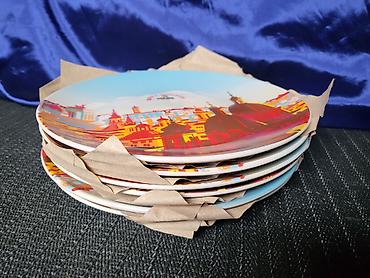 Kuhinjski setovi: Tanjiri novi Birra Moretti porcelanski. Tanjiri porcelanski Birra — 10