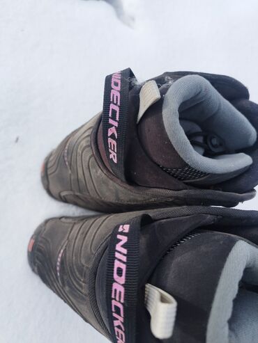 ботинки для сноуборда: Ботинки сноуборд в отличном состоянии почти 39.5