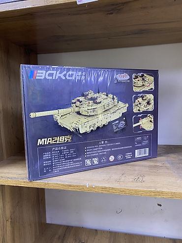 орудие: Конструктор танка M1A2 (модель BK6617) от BAKА - Тематика — 2