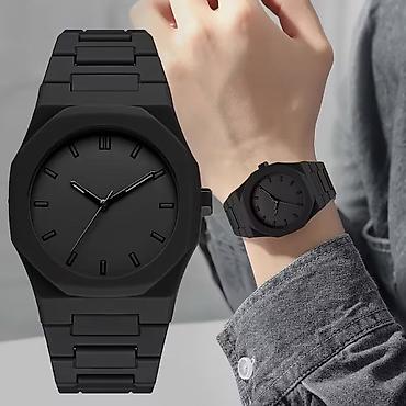 xonca desti: ⌚️ Material: Yüngül və tərlətməyən premium PVC ✨ Minimalist və Sadə — 2