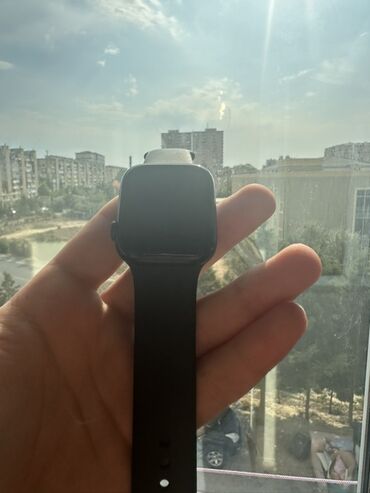 Smart saatlar: İşlənmiş, Smart saat, Apple, Sensor ekran, rəng - Qara