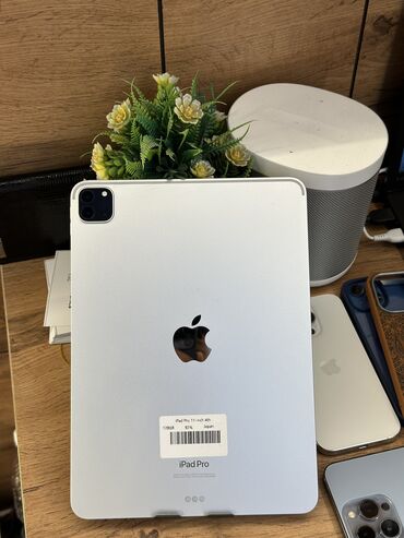 скупка компьютероа: Планшет, Apple, эс тутум 128 ГБ, 11" - 12", Wi-Fi, Колдонулган, Классикалык түсү - Күмүш