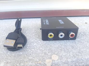 Aksesoari za TV i video: HDMI na AV rca adapter konverter 1080p HDMI na AV/3rca adapter — 9
