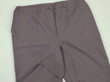 spodnie materiałowe w kratę: 3/4 Trousers, 3XL (EU 46), condition - Good