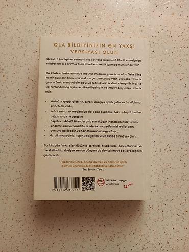 kitab satisi: Məhsul: Kitab – “Pozitiv düşün, pozitiv yaşa: Good Vibes, Good Life” — 2