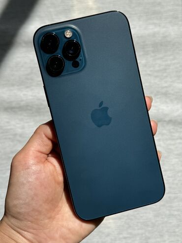 ikinci el ayfon 12: IPhone 12 Pro Max, 256 ГБ, Pacific Blue