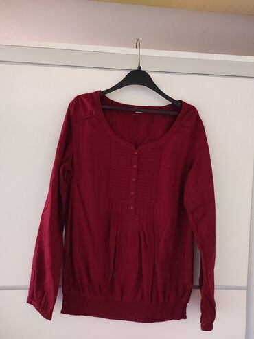 svečane tunike za svadbu: SOliver, M (EU 38), Cotton, color - Burgundy