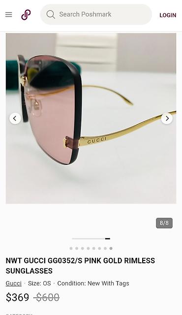 birkin tasne: Gucci zenske naocare, koriscene ali ocuvane. Nove kostaju preko 300$ — 6