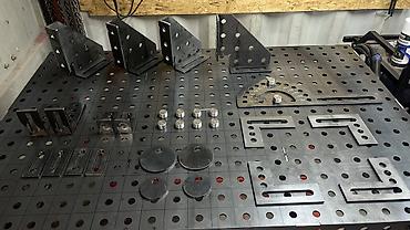 Сварочные аппараты: Сварочные столы и оснастка к сварочным столам 3D, бочонки, углы — 15